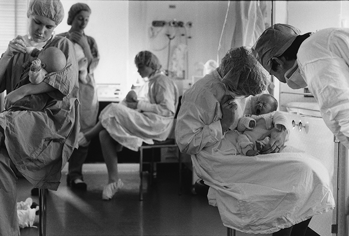 Néonatologie, Hôpital Antoine Béclère,1983.©vwinckler.1992n°14